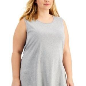 Karen Scott Plus Size Cotton Tank Top